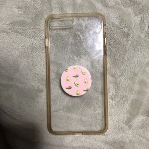Clear iPhone case